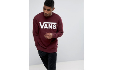 Classic Crew Neck Sweat In Red V00YX0K1O